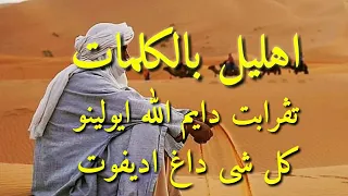 اهليل بالكلمات دايم الله ايولينو كولشي داغ اديفوت دندنها