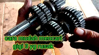 jialing motorbike there is a rough sound when in 3rd gear