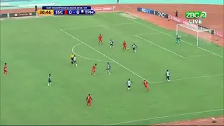 SIMBA VS TP MAZEMBE MEDI KAGERE ALIVYO KOSA GOLI LA WAZI 