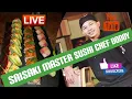 SAISAKI MASTER SUSHI CHEF CHEF DODOY IN ACTION at CARIBBEAN