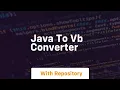 java to vb converter