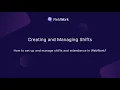 How to set up and manage Shifts in WebWork