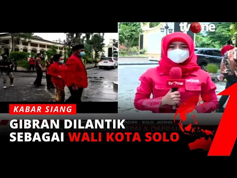 Pelantikan Kepala Daerah, Gibran Rakabuming Raka Dilantik Sebagai Wali Kota Solo