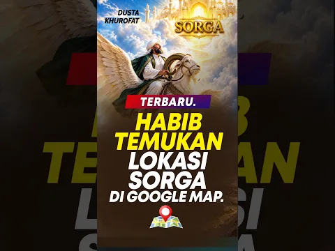 Habib ini Berhasil Temukan Google Map Sorga #shorts #habib #tarım #nasabpalsu