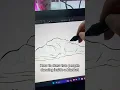 How to draw two people dancing inside a blanket