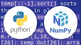 Efficiently sorting a numpy array in descending order