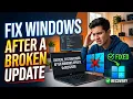 Fix Windows After a Broken Update - We Show You Every Way To Fix