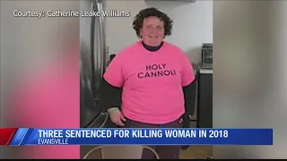 Three sentenced in Evansville death case