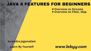 Overview on Stream Java 8 Streams Filter Map Java 8 features for Beginners