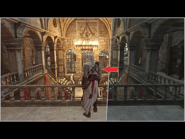 [8K] Assassins Creed Modded RTX 3090 - BeyondallLimits Raytracing GI - Graphics comparison