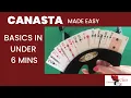 EASIEST Canasta for beginners tutorial Complete Guide Modern American