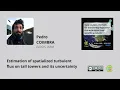Estimation of spatialized turbulent flux on tall towers and its uncertainty - Pedro COIMBRA