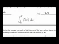 22 - Rectangular Approximation Method Reimann Sums