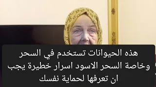 هذه الحيوانات تستعمل في السحر وخاصة السحر الاسود أسرار خطيرة ساكشفها لكم طاقة الحيوانات 