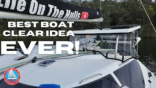 The Best Boat Clear Idea “Ever” – Cruising on Catamaran Synergy Ep436