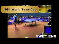 Lagu 1991 World Team Cup:  SWE - ENG