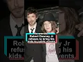 No wonder Robert Downey Jr refuses to bring his kids to public events