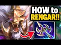 HOW to RENGAR jungle in SEASON 16