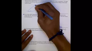 Unit 8 Lesson 3 Trig Word Problems