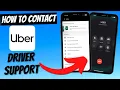 How To Contact Uber Support In 2025