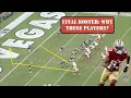 49ers Playbook Final Roster - Why these players