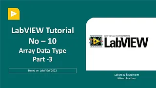 LabVIEW Tutorial - 10 Array Data Type Part
