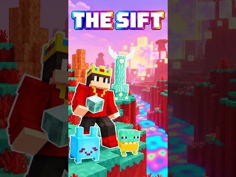 Sift Dimension in Minecraft Bedrock?! 🤯 I Opened the Portal!