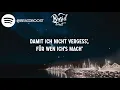 Sido - Tausend Tattoos (Lyrics)