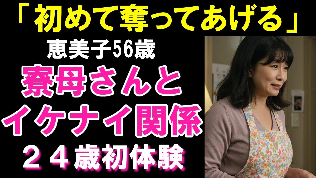 Outline Video 「あんた、童〇なんでしょ?」50代の寮母さんに“筆おろし”された派遣の俺【シニア恋愛】