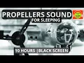 Download Lagu PROPELLERS AIRPLANE SOUND FOR SLEEPING | WHITE NOISE FOR RELAXING 😴 #B17 #blackscreen #10hours ✈️🎧