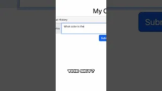 Creating My Own AI Chatbot