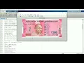 Fake currency detection using Machine Learning