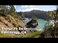 Things to do for Fun in 2025 Fort Bragg California