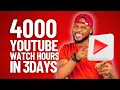 Download Lagu 0 - 4000hrs in Just 3 Days | How to Go Live on Your Faceless YouTube Channel to Grow Your Watch Time