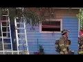 Firefighters battle house fire in Springfield Mo