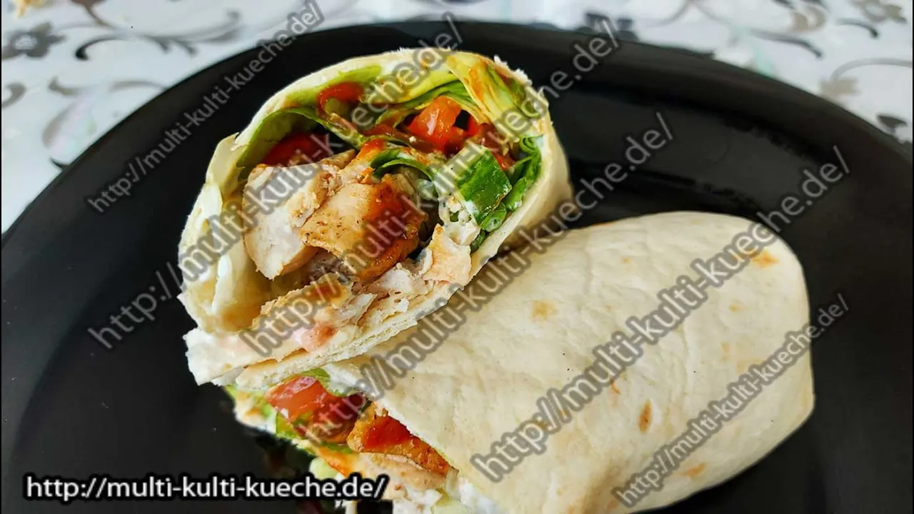 Burritos mit Hackfleischfüllung (Rezept) || Beef Burritos (Recipe) || [ENG SUBS]. 