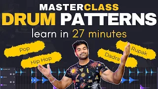 Learn DRUM PATTERNS in 27 Minutes - All Genres and Time Signature