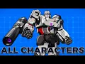 All Characters Alt-Modes And Voice-Clips With YT Captions - Transformers Devastation