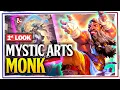 The NEW Mystic Arts Monk Is a Spellcasting Powerhouse Arcana Unleashed