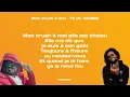 MON CRUSH À MOI - TK (ft. GAMBI) 💙🎧 (Paroles françaises) 