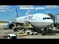 DOMESTIC GIANT Onboard United s MONSTER 777-200