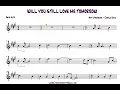 Download Lagu Will You Still Love Me Tomorrow - Amy Winehouse, Carole King - Alto Sax