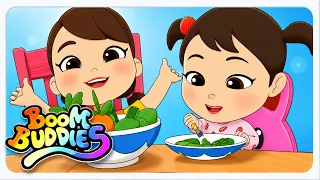 ¿Listos para Aprender las Verduras? 🌽 | Boom Buddies | Canción para Niños
