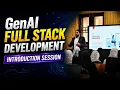 GenAI Full Stack Development Introduction Class AI-Powered Software Engineering Roadmap 2026