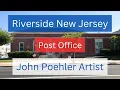 Riverside New Jersey Post Office and Mural