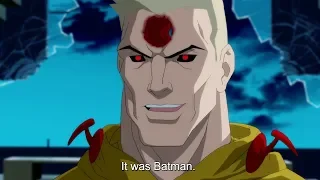 zoom explains that he was killed by batman suicide squad hell to pay