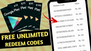 Free redeem code | free fire redeem code | google play redeem code | play store redeen code | reward