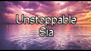 Sia Unstoppable Lyric Video 