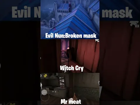 Evil Nun vs Witch Cry vs Mr Meat #shorts #evolution
