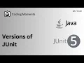05 Different Junit versions Junit5 Lecture for Beginners in Hindi